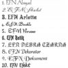 Kieliszki 25ml z imieniem LOGO z grawerem GRAWER - obrazek 2